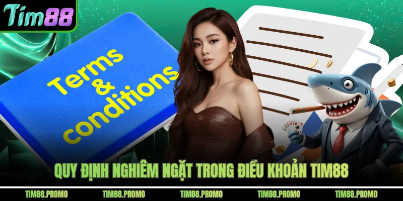 Quy định nghiêm ngặt trong điều khoản Tim88